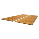 M² DE DALLE OSB  3 EN300 4 RIVES 22mm L 2500 * 675 - RAIN. LANG.= 1.70M²/ PLAQ